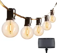 Sznur świetlny solarny Homelle - 25 LED - 7,5 metra - ciepły biały