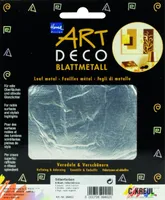 Blattmetall Silberfarben Art Deco