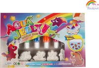 Dětský glóbus Jednorožec 3D Aqua gelové figurky DIY sada Kreativní sada od 5 let