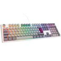 Ducky One 3 Mist Grey Gaming Tastatur, RGB LED - MX-Blue