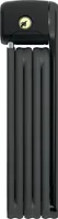 ABUS Faltschloss Bordo Lite 6055K SH mit Halterung - Extra-leichtes Fahrradschloss aus Spezialstahl - ABUS-Sicherheitslevel 7 - 85 cm - Schwarz