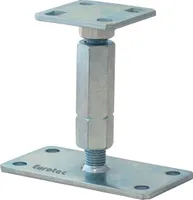 Pfostenträger Stahl, blau verzinkt 135 mm + 65 mm