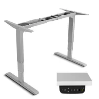 Stolní rámový stůl Elektricky nastavitelný kancelářský stůl Pracovní stůl Výška 63 - 125 cm ✔ Šířka 100 - 170 cm ✔ Max. 100 kg ✔ Domácí kancelář