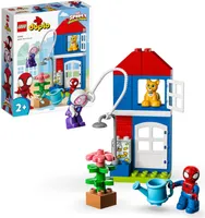 LEGO 10995 DUPLO Spider-Mans Haus, Spidey Set Spielzeug zum Bauen mit Figur und Steinen für Kleinkinder ab 2 Jahren, Spidey und seine Super-Freunde