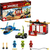 LEGO 71703 NINJAGO Legacy 4+ Kräftemessen mit dem Donner-Jet Set, Meister des Spinjitzu Spielzeuge für Kinder