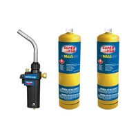 Kit pro-fire Taschenlampe + 2 Gasflaschen mapp 1" 1500002772 super ego