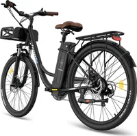 FAFREES F26 Lasting Elektrisches Bike - 250W Motor 36V20.3Ah Batterie 160KM Reichweite - Schwarz