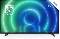 Philips 50PUS7506 127 cm (50 Zoll) 4K Ultra HD LCD-Fernseher, DVB-T/-T2/-C/-S2 Empfänger, WLAN, Smartphone-Steuerung, eingebauter Sprachassistent, CI+, DR) G, 68 kWh/1000h (SDR)