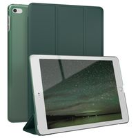 EAZY CASE Smartcase Tablet Hülle kompatibel mit Apple iPad Mini 4 / Mini 5 mit Standfunktion, Schutzhülle, Tablet Hülle, Tablet Klapphülle aus Kunstleder, Nacht Grün