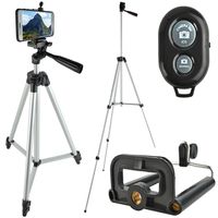 Dreibeinstativ-Set Handys Kameras fernsteuerbar Fernbedienung Selfies Bluetooth 6067