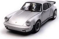 Onwomania Porsche 911 Turbo 930 Sportwagen Modellauto Silber Mst. 1:34