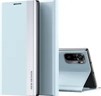 Redmi Note 4G Hülle, LaimTop Leder PU Magnetisch Klapp Stand Schutzhülle für Xiaomi Redmi Note 10S / Note 10 4G Blau