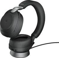 Jabra Evolve2 85 Stereo MS + Ladestation + Link 380 USB-A, schwarz