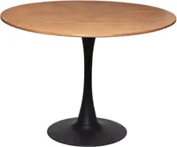 Esstisch "Elias" - Metall und Holz D100 cm - Atmosphera créateur d'intérieur