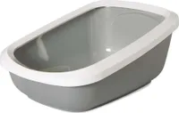 Katzentoilette Katzenklo mit Rand ASEO JUMBO - 67,5 x 48,5 x 28 cm