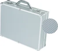 ALUMAXX Aktenkoffer OCTAN Aluminium silber 45,5 x 35,0 x 12,5 cm