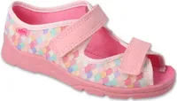 Mädchen Hausschuhe Sandalen Befado Max 969Y169 Rosa