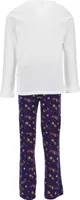 Paw Patrol Chase Marshall Rubble Kinder Jungen Schlafanzug Pyjama Langarm-Shirt + Schlaf-Hose 2 tlg., Farbe:Weiß, Größe Kids:104