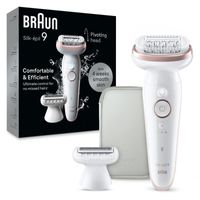 Braun 9-030 Silk-epil SensoSmart - Epilierer - weiß/rosa