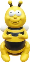 Gartenfigur sitzende Biene lustige Deko Tierfigur Gartendeko Dekofigur