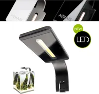 Aquael LEDDY Smart Akvárium LED osvětlení Akvarijní lampa Clamp Light, Leddy Smart LED: Plant 8000K (černá)