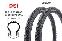 2 Stück DSI Fahrrad Reifen Mountain Bike MTB 27.5x2.25 Mantel Decke tire
