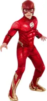 Flash - "Deluxe" kostým - chlapecký BN5856 (S) (červená/zlatá)