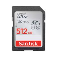 SanDisk Ultra SDXC UHS-I   512GB 150MB/s       SDSDUNC-512G-GN6IN