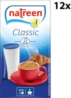 NATREEN® Süßstoff Classic Tischspender 12x500 Stück feine Tafelsüße kalorienfrei