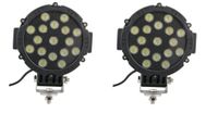2x Offroad 17 LEDs Arbeitsscheinwerfer Scheinwerfer Fahrzeug Strahler IP67 51W 12/24V Neu Hochwertig