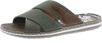 Rieker Herren Pantoletten Clogs Riemchen 21066-54 , Größe:42 EU, Farbe:Grün