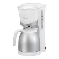 BOMANN Thermo-Kaffeeautomat KA 168 CB weiß Kaffeemaschine 8-10 Tassen 870 Watt