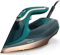 Philips Azur Bügeleisen 8000 Series mit Keramikbügelsohle, 70 g/min kostanter Dampf, 3000 W, Türkis (DST8030/70)