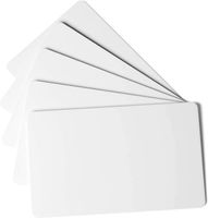 DURABLE Plastikkarten Standard für Kartendrucker DURACARD weiß 100 Karten