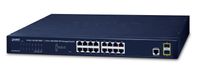 PLANET 16-Port Layer 2 Managed Gigabit Ethernet Switch +