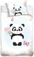 Detská posteľná bielizeň Panda z bavlny 100 x 135 [cm].