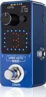 Lekato Gitarren Looper-Effektpedal 18 Min 3 Slots Wave Loop Record USB-Kabel