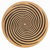 Schallplatten-Matte Slipmat SPIRAL (Kork) - Audio Anatomy  - (Vinyl / Zubehör)