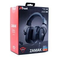 Trust GXT 414 Zamak - Kopfhörer - Kopfband - Gaming - Schwarz - Binaural - 1 m