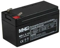 Batterie MHPower MS1.3-12 VRLA AGM 12V/1,3Ah