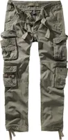 Brandit Pure Slim Hosen Grün S Mann Grün S