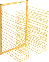 EDUPLAY 110485 Papiertrockenständer, 32 x 38 x 56 cm für Wand, gelb