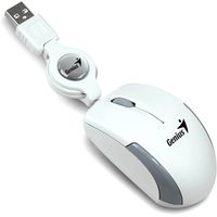 Genius Micro Traveler USB, USB, Weiß, Optisch, Windows Vista/ XP/2000 MAC OS X