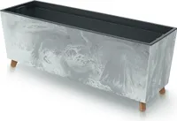 Prosperplast Blumenkasten URBI CASE Betoneffekt N Beton 77 cm