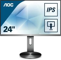 AOC I2490PXQU/BT - 60.5 cm (23,8 Zoll), IPS, Höhenverstellung, Pivot, Lautsprecher, DisplayPort