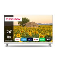 Thomson Android TV 24'' HD Weiß 12V