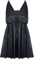 Midikleid für Damen in schwarz