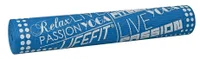 Gymnastická podložka LIFEFIT® SLIMFIT, 173x58x0,4cm, modrá