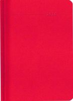 Buchkalender Mini Sydney Red 2024 - Büro-Kalender - Cheftimer 10,7x15,2 cm - 1 Tag 1 Seite - 352 Seiten - Alpha Edition