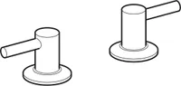 Geberit Scharniere passend zu WC-Sitz 574410
